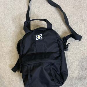 Sherpani Logan Mini Backpack - Black with Flower Embroidery